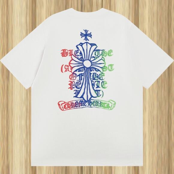 Chrome Hearts Crew Neck Short Sleeve T-Shirt - Picture 2 of 2